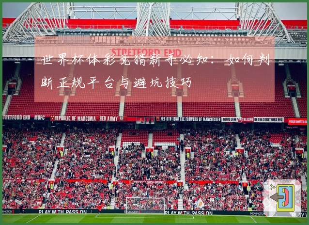 世界杯体彩竞猜新手必知：如何判断正规平台与避坑技巧