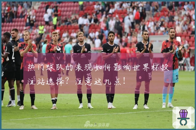 热门球队的表现如何影响世界杯投注站选择？注意这几点！